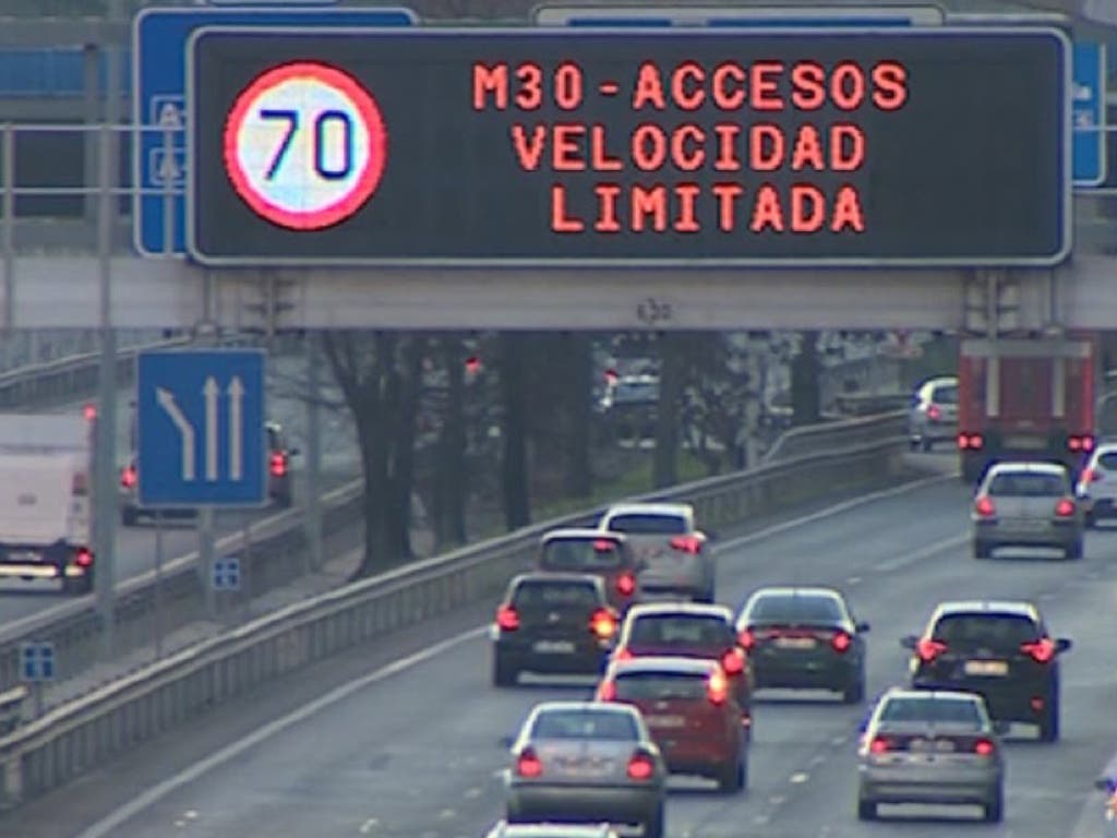 Madrid mantiene este sábado las restricciones al tráfico por contaminación