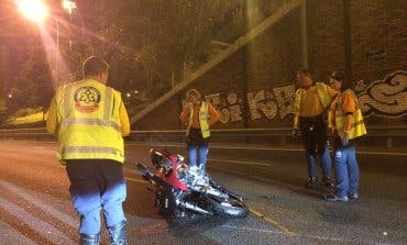 Muere un motorista de 41 años en la M-30