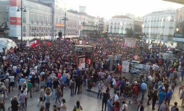 Un detenido y tres heridos en las protestas en Sol