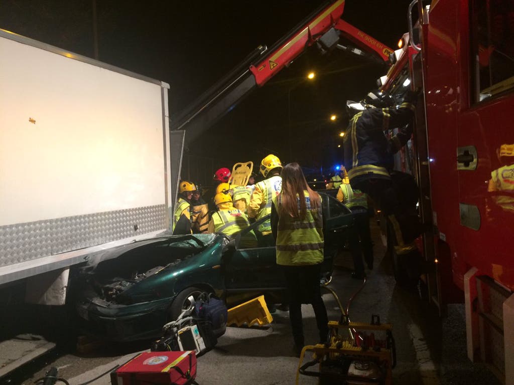 Herido grave un joven de 16 años en un accidente en Vallecas