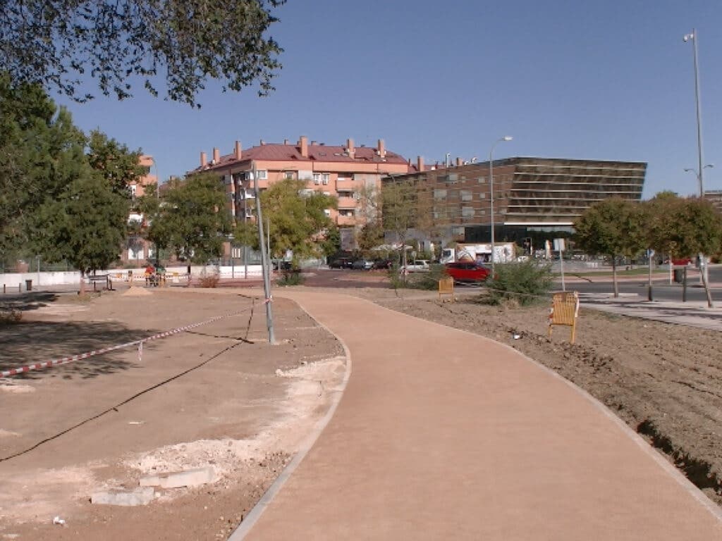 Avanzan las obras del gran Anillo Ciclista de Torrejón