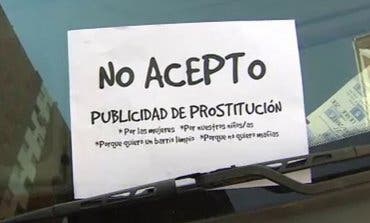 Llega a Coslada la campaña contra los anuncios de prostitución