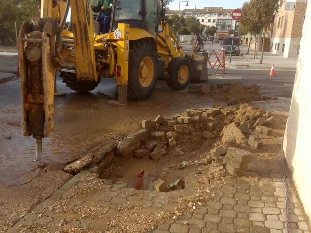 Cabanillas supera la peor avería de agua sufrida en años