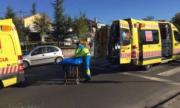 Herido grave un ciclista en un accidente de tráfico en Madrid