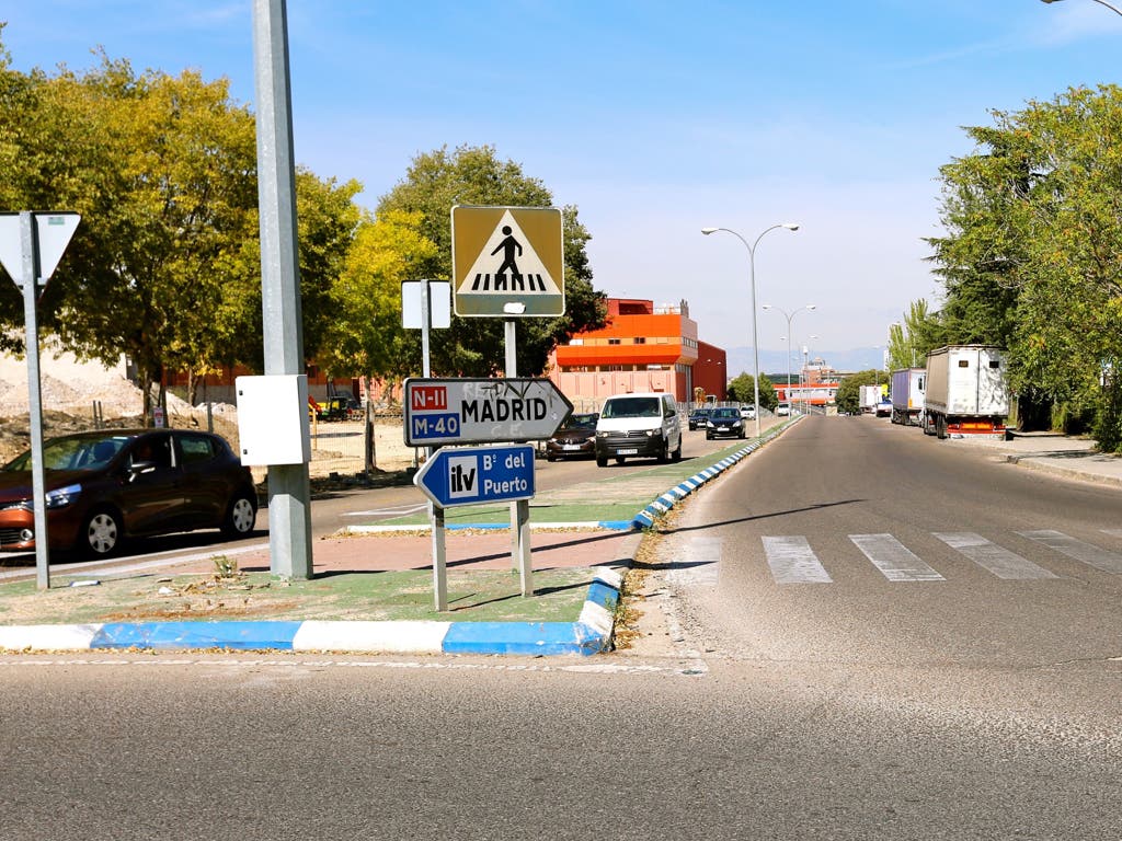 El lunes abren los dos carriles de entrada de la calle Rioja de Coslada