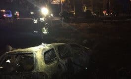 Identificados los cadáveres calcinados en el accidente de Guadalix