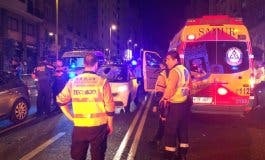 Herido grave un joven de 20 años tras ser atropellado en la Gran Vía
