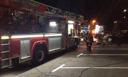 Un herido grave tras un incendio en una vivienda