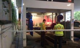 Grave accidente laboral en el túnel de lavado de una gasolinera