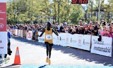 El keniata Elicky Kipchoge gana la Maratón de Alcalá