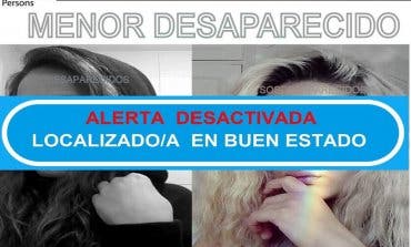 Localizada en buen estado la menor desaparecida en Madrid