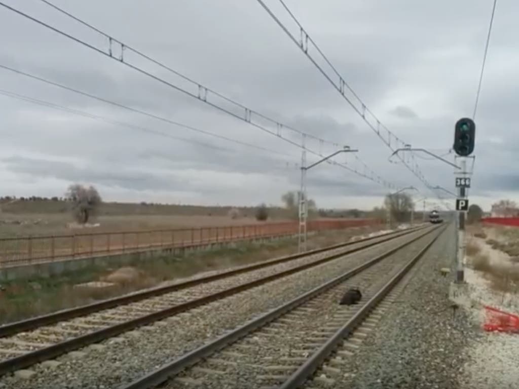 Evitan el suicidio de un hombre en las vías del tren en Alcalá