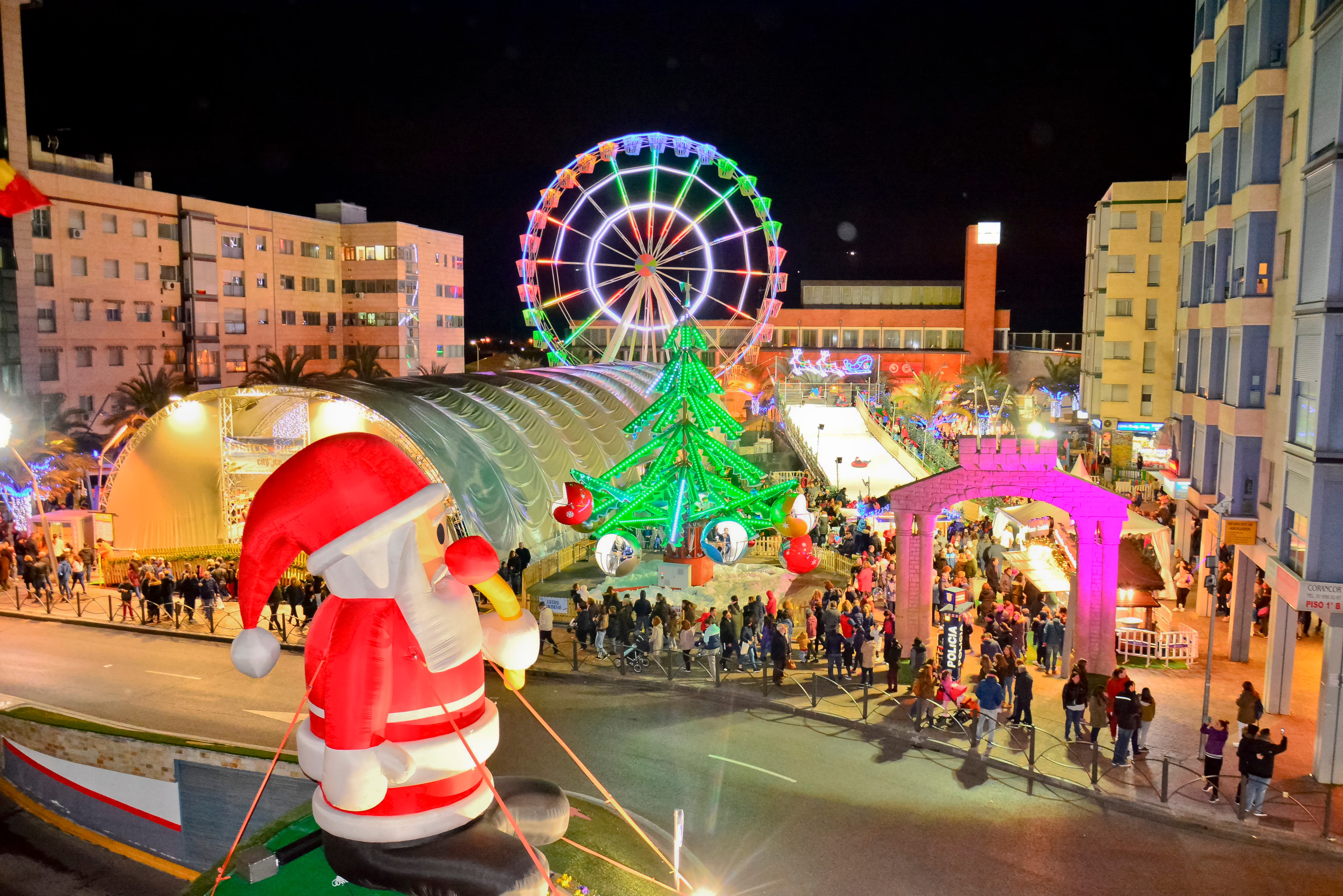 El Poblado Navideño, una de las novedades de las Mágicas Navidades de Torrejón (Ayto. Torrejón).