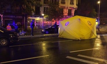 Herido muy grave un joven en un accidente de moto en Madrid