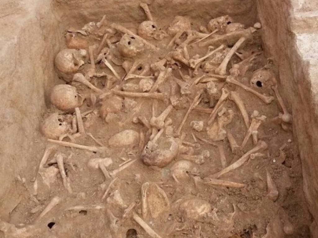 Descubren 90 cráneos y varios huesos humanos en unas obras en Madrid