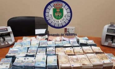 La Policía de San Fernando encuentra 500.000 euros en el maletero de un coche
