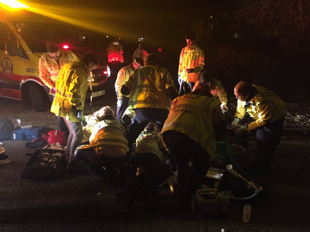 Mueren dos motoristas en dos accidentes distintos en Madrid