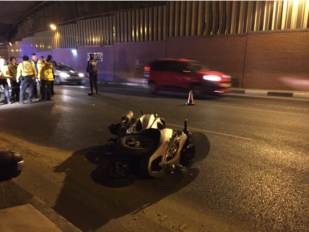 Muere un motorista tras sufrir un accidente en Madrid