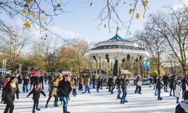 Polémica en Alcalá por la pista de hielo natural más grande de España