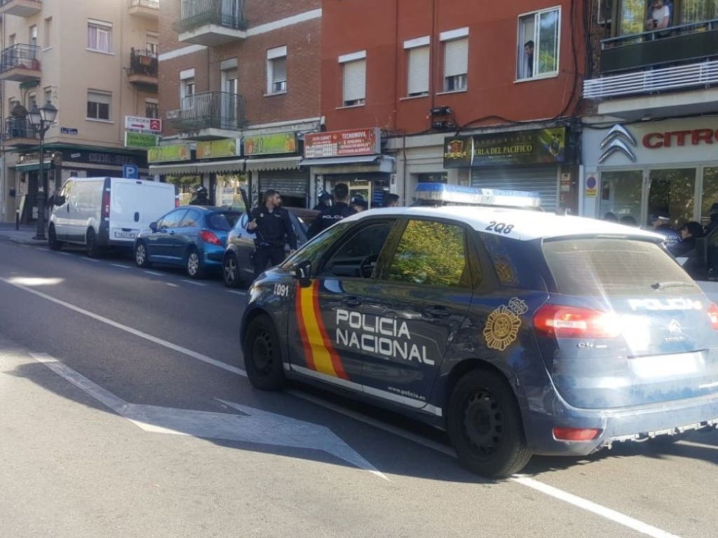 Se entrega el atracador de un banco en Usera