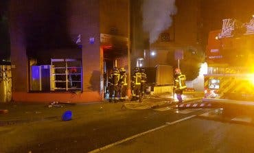 La Policía investiga una explosión en una tienda de Madrid
