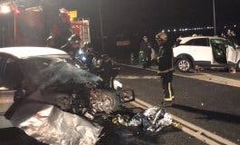 Mueren dos personas en un accidente de tráfico en la M-410