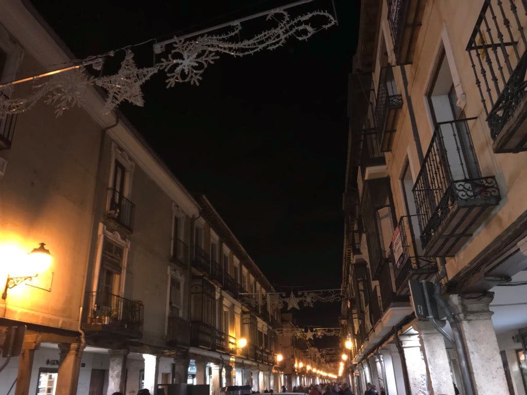 Apagón navideño en el centro de Alcalá de Henares por «motivos técnicos»