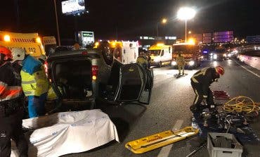 Tres heridos en un accidente en la M-40