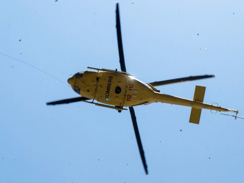 Rescatan a dos montañeros de Madrid y Guadalajara, atrapados a 150 metros de altura