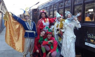 Vuelve el Tren de Navidad con el Paje Real y los Reyes Magos
