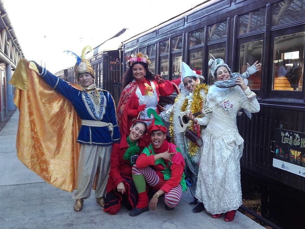 Vuelve el Tren de Navidad con el Paje Real y los Reyes Magos