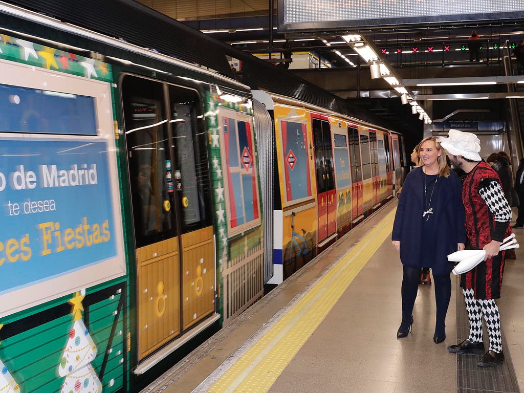 El Tren de la Navidad recorrerá la Línea 6 del Metro de Madrid