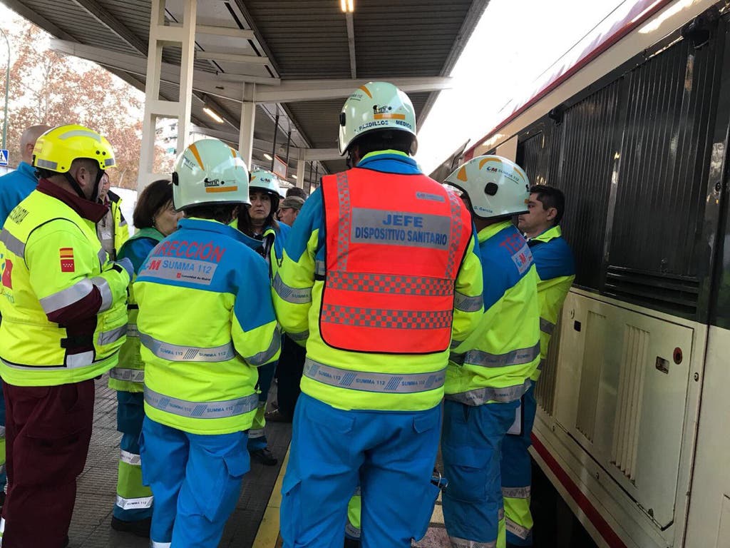 Accidente de tren en Alcala: «Había gente amontonada. Fue horrible»