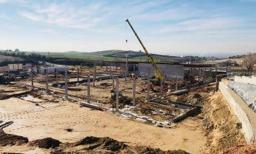 Avanzan las obras del futuro centro comercial de Algete