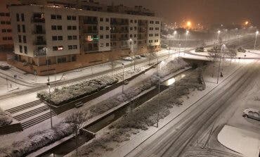 Noche complicada en Guadalajara por el temporal de nieve