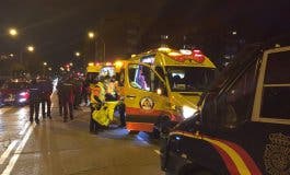 Apuñalado un joven seguidor del Atlético cerca del Wanda Metropolitano