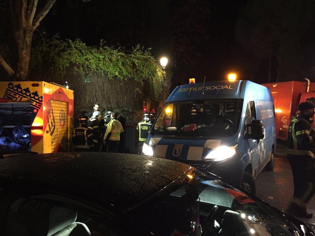 Varios heridos tras un incendio en una residencia de ancianos en Madrid