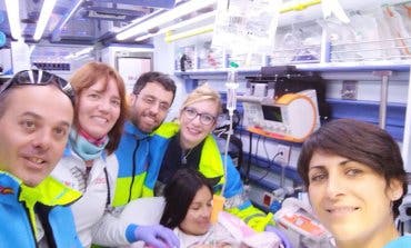 Una joven da a luz a en su casa asistida por el SUMMA