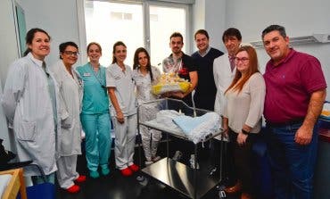 Manuel, el primer torrejonero nacido en 2018 en el Hospital de Torrejón