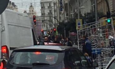 La Policía investiga el presunto intento de suicidio de un menor en la Gran Vía