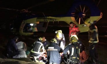 Una persona herida tras precipitarse en parapente en Guadalajara