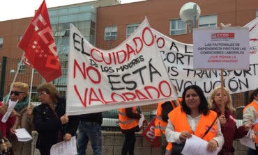 Los trabajadores de Amavir Torrejón se echan a la calle por un salario digno