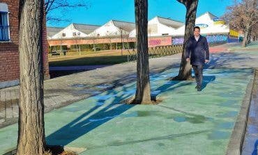 Torrejón mejora la zona peatonal de la Carretera de Loeches