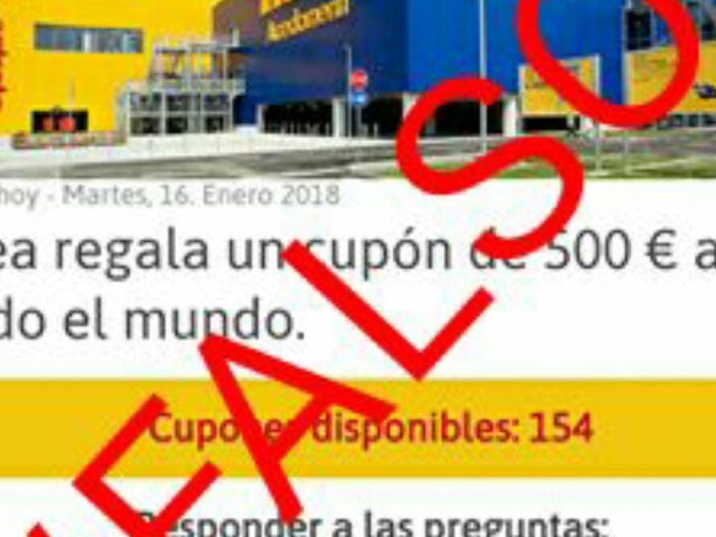 La Policía alerta de la última estafa sobre Ikea en WhatsApp