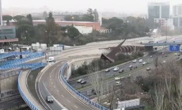 La nieve pasa de puntillas por el Corredor del Henares