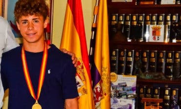 El torrejonero Mario Soriano, en la Selección Española Sub-16