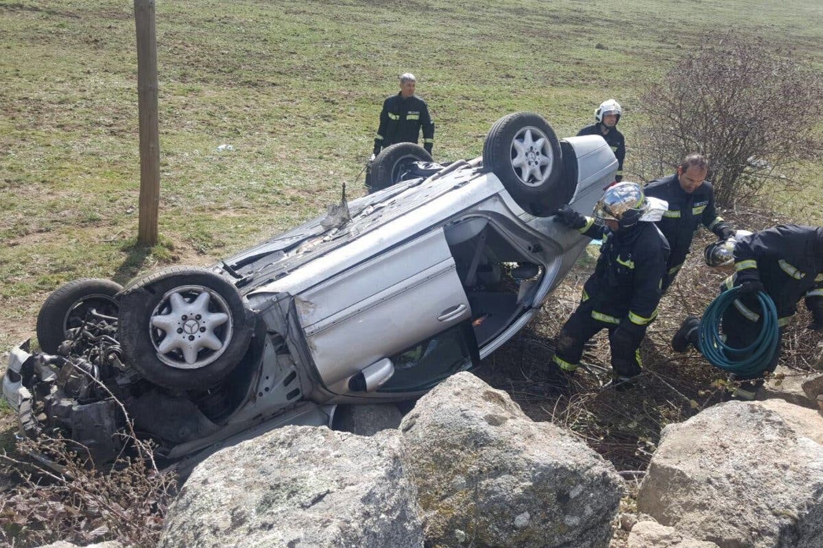 Herido un anciano de 83 años en un accidente de tráfico en la M-505