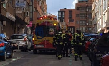 Una mujer de 90 años, en estado crítico tras un incendio en Madrid