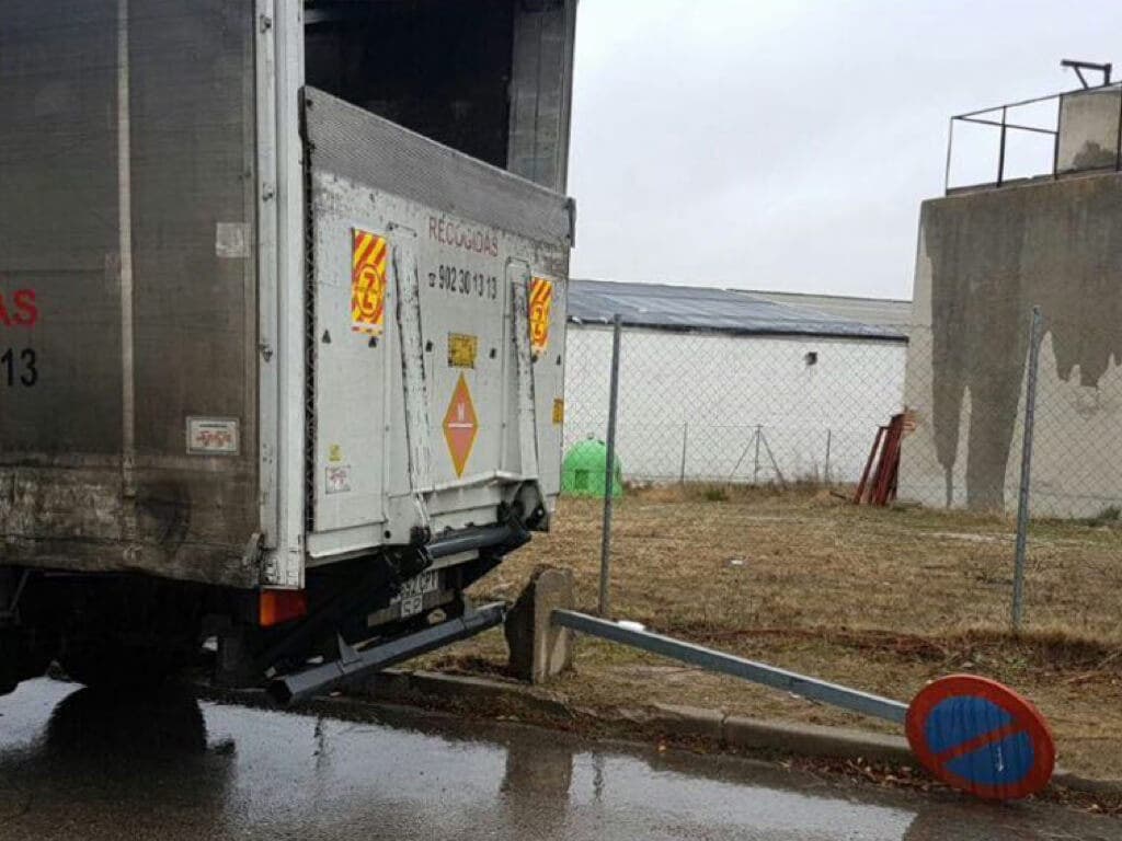 Localizan en Algete un camión que había sido robado días atrás