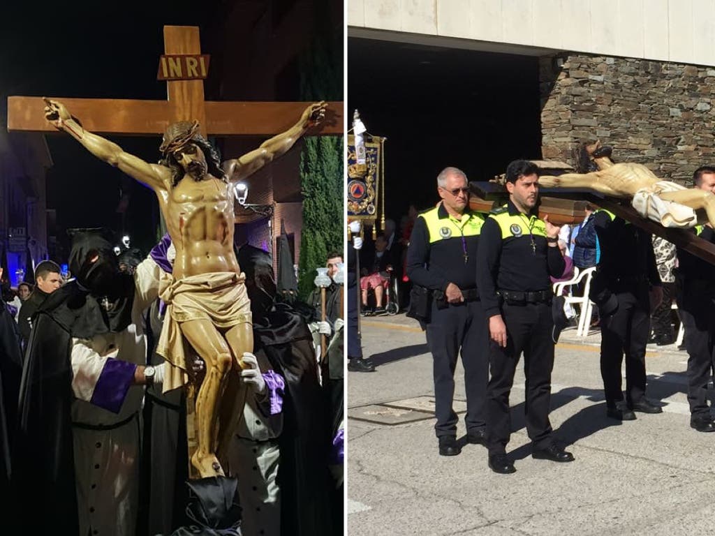 Martes Santo en Alcalá de Henares y Torrejón de Ardoz, en imágenes